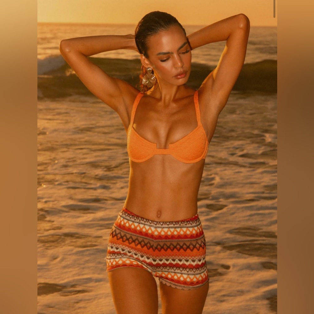 Sunset Stripe Micro short